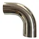 Sangyie - ASME BPE standard 90-degree elbow with automatic orbital weld ends (Model DT-4.1.1-1 DT-07) for high-purity systems.